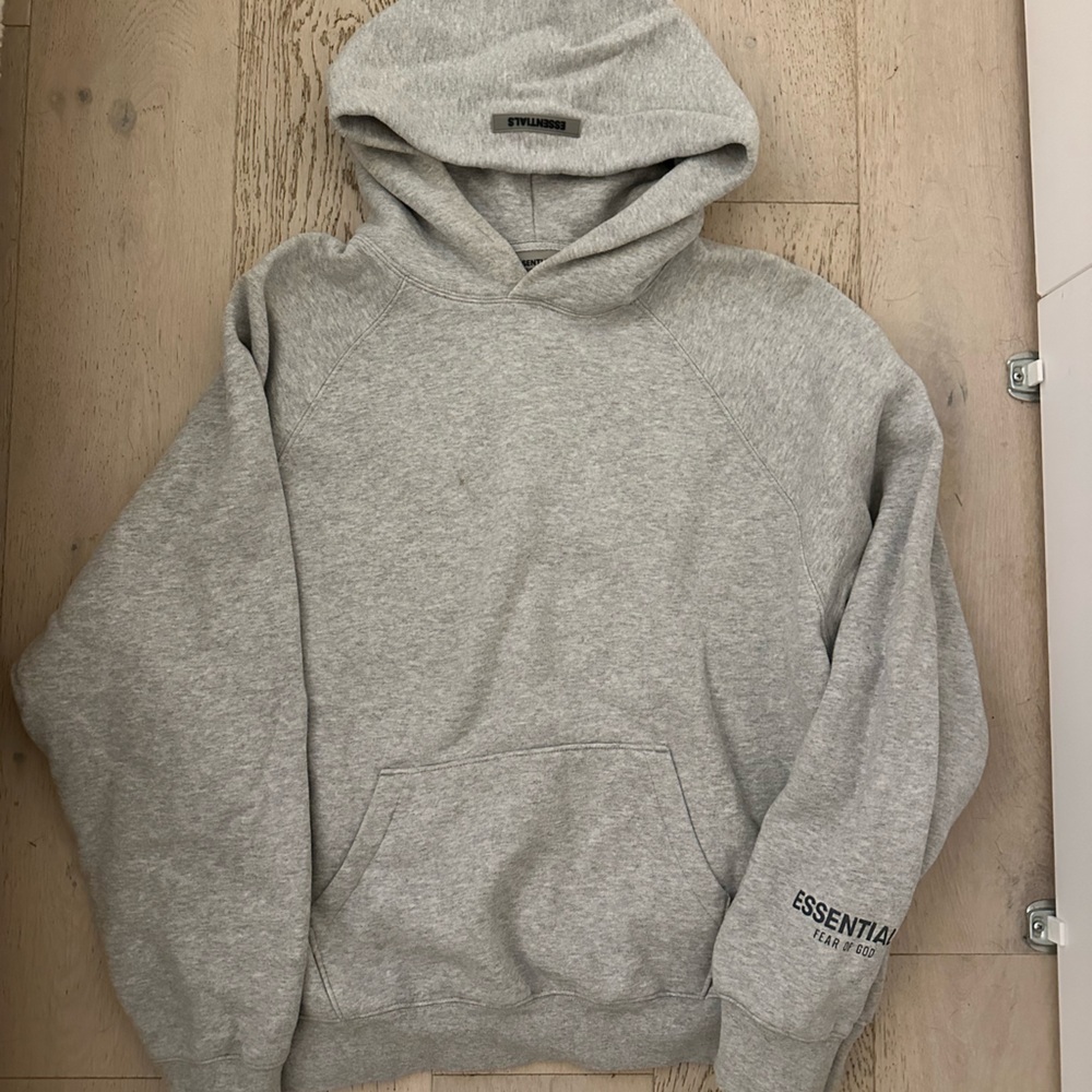 Essentials Heather Gray Sweatshirt